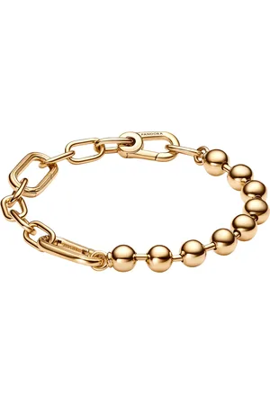PANDORA Armbanden - ME Metal Bead & Link Chain Bracelet in
