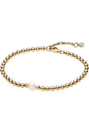 PANDORA Armbanden - 14k -plated unique metal blend Mixed stone in