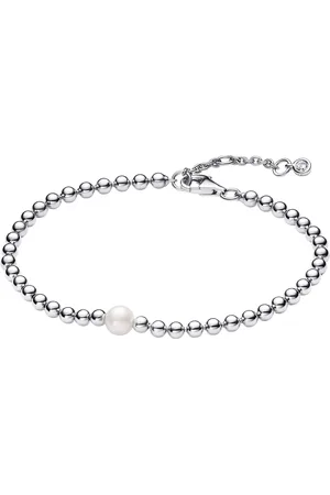PANDORA Armbanden - Behandelte Süßwasserzuchtperle & Kugeln Armband in