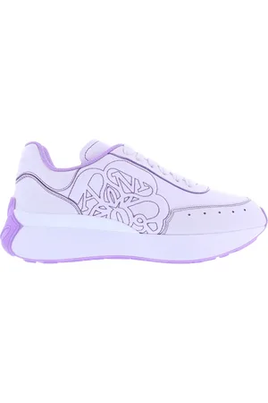 Alexander McQueen Low-Top Sneakers - Dames Sprint Runner /lila in