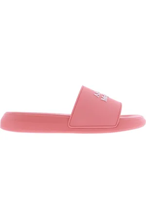 Alexander McQueen Slippers & Mules - Dames Sandal Leath.S.Rubb. Slider Lo in