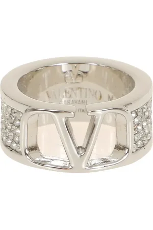VALENTINO GARAVANI Ringen - Vlogo Signature Strass Ring in