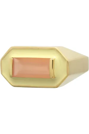 Aliita Ringen - Deco Maxi Baguette Moonstone Ring in