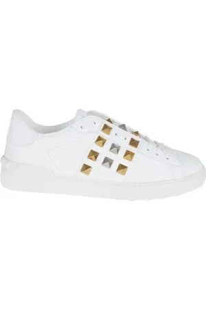 VALENTINO GARAVANI Low-Top Sneakers - Rockstud Untitled Sneaker In Calfskin in