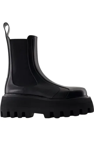 Alexander McQueen Boots - Rubber Boots - Leather - Black in