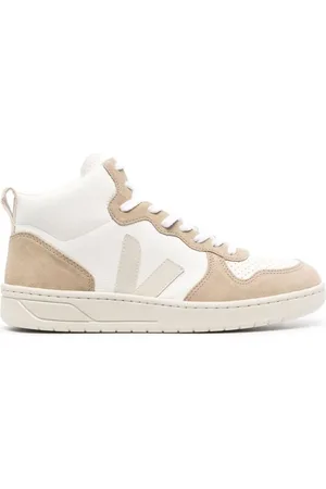 Veja Low-Top Sneakers - V-15 Chromefree Leather Sneakers in