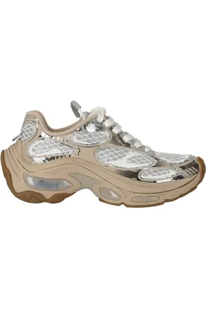Ash Low-Top Sneakers - Dragon White Silver Sneaker in