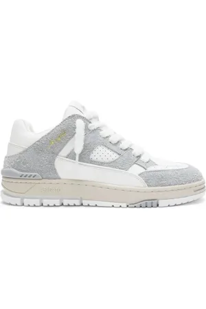 Axel Arigato Low-Top Sneakers - Grey/White Area Lo Panelled Sneakers in