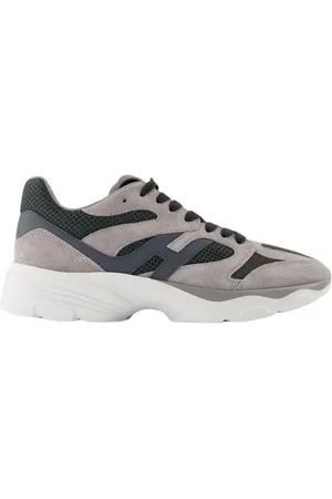 Hogan Low-Top Sneakers - Allacc Sneakers - Leather - Grey in