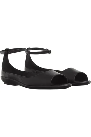 Calvin Klein Sandalen - Peep Toe Ballerina Lth in