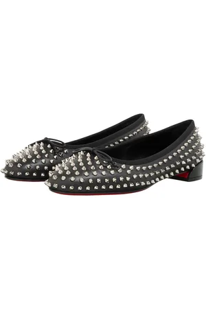 Christian Louboutin Loafers - Sweetie Jane Spikes Ballerinas in