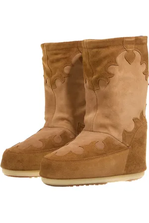Moon Boot Slippers & Mules - Mb Icon Suede Embroi in