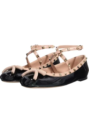 VALENTINO GARAVANI Loafers - Ballerina Rockstud in