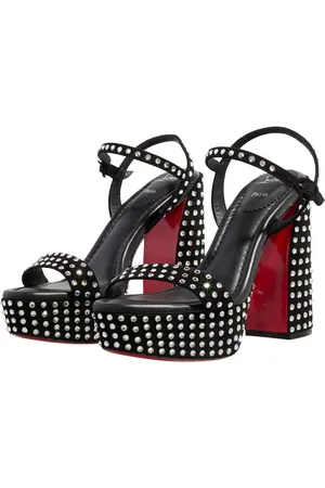 Christian Louboutin Sandalen - Movida Jane Sandal Strass Boum in