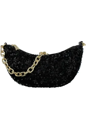 Abro+ Pochettes - Schultertasche Moon/ Black/Gold in