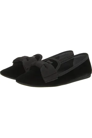 Miu Miu Loafers - Pantofole Velluto in
