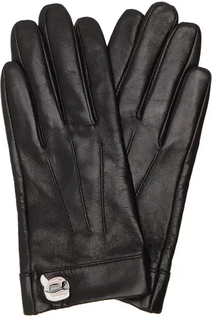 Karl Lagerfeld Handschoenen - K/Ikonik 2.0 Leather Ff Glove in
