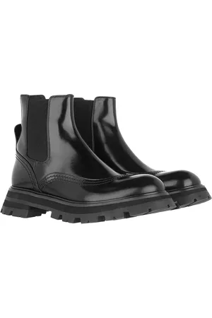 Alexander McQueen Boots & laarzen - Chunky Ankle Boots Leather in