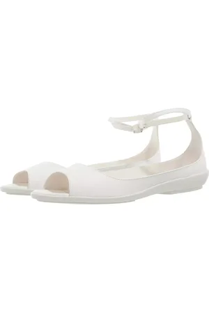 Calvin Klein Sandalen - Peep Toe Ballerina Lth in