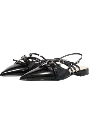 Gucci Loafers - Ladies Ballerina With Straps in