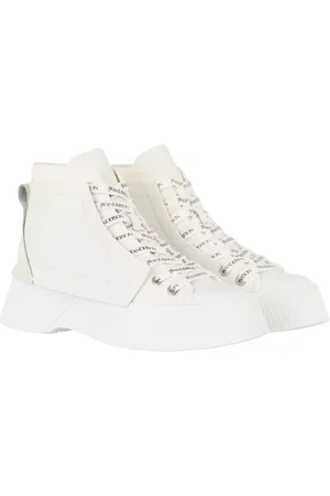 J.W.Anderson Sneakers - Calf Canvas Sole High-Top Sneakers in