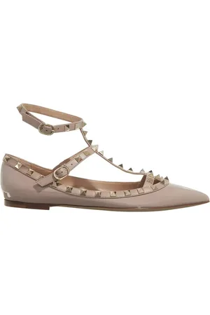 VALENTINO GARAVANI Loafers - Ballerina Rockstud in