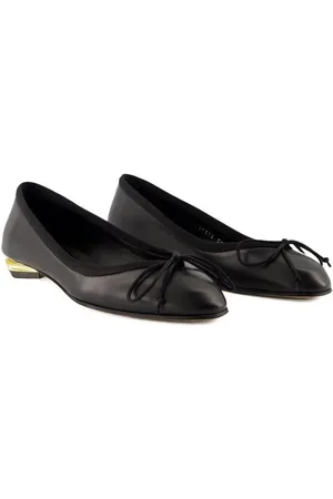 Alexander McQueen Armadillo Ballerinas - Leather - Black in