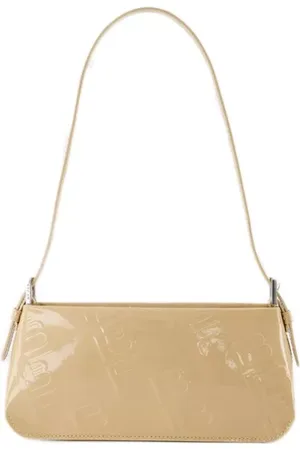 By Far Shoppers - Dulce Hobo Bag - Kraft - Patent Leather in