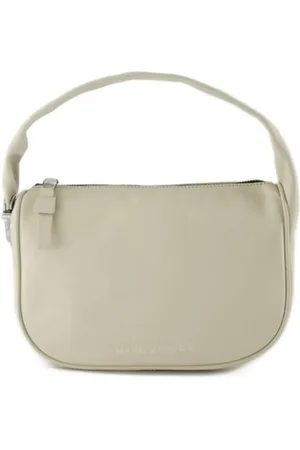 Marc Jacobs Shoppers - Pushlock Mini Hobo Bag - Cloud White - Leather in