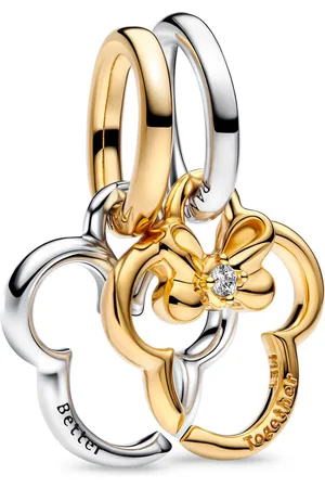 PANDORA Charms - Disney Mickey and Minnie Mouse dangle in