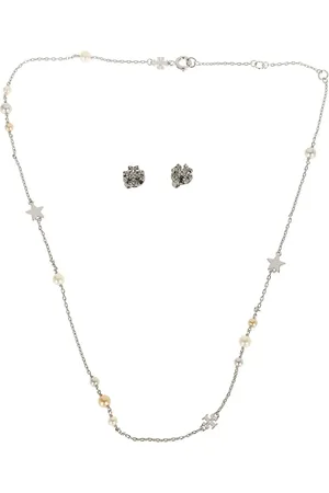 Tory Burch Oorbellen - Kira Necklace And Stud Earring Gift Set in
