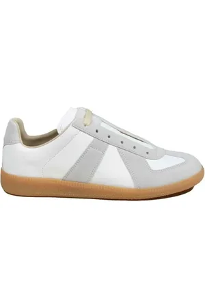 Maison Margiela Low-Top Sneakers - Sneakers Replica In Nappa Bianca in