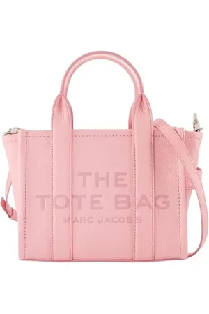 Marc Jacobs Crossbody bags - The Small Tote Leather Ribbon Pink in