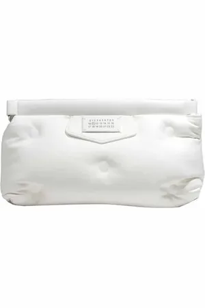 Maison Margiela Clutches - Glam Slam Padded Clutch White in