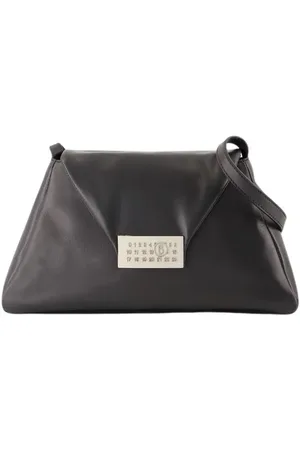 Maison Margiela Hobo bags - Numeric Medium Soft Crossbody - Leather - Black in