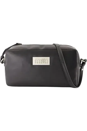Maison Margiela Hobo bags - Numeric Soft Crossbody - Leather - Black in