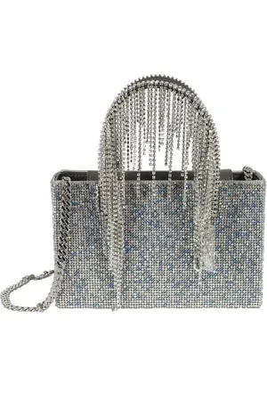 KARA Totes & shoppers - Crystal Mesh Midi Tote in