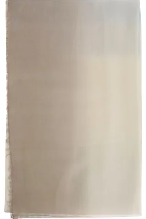 Faliero Sarti Sjaals & halsdoeken - Cashmere Square Scarf With Frayed Edges in