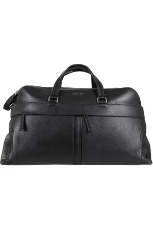 Orciani Rugzakken - Spacious Black Duffel Bag With Adjustable Strap in
