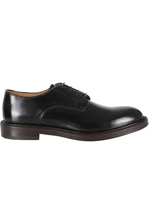 Corvari Smooth Brushed Calfskin Derby in