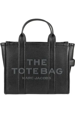 Marc Jacobs Totes & shoppers - Structured Full-Grain Leather Medium Tote in