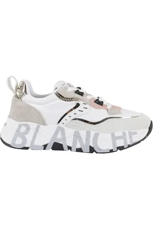 Voile blanche Low-Top Sneakers - Leather Sneakers With Chunky Sole in