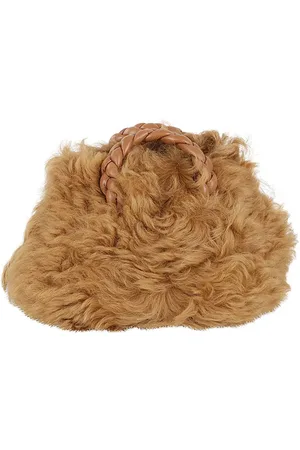 Hereu Crossbody bags - Bombon Long Hair Shearling Bag in