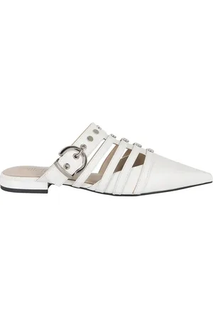 Pinko Slippers & Mules - Pointed-Toe Sabot With Cut-Out Insert in