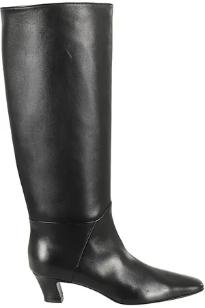 GIAMPAOLO VIOZZI Boots - Knee-High Nappa Boots With Square Toe in