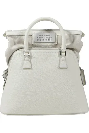 Maison Margiela Hobo bags - 5Ac Medium White Crossbody Bag in