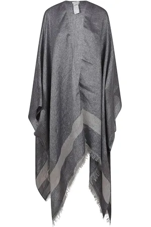 PESERICO SIGN Sjaals & halsdoeken - Kimono-Style Scarf With Lurex Woven Design in