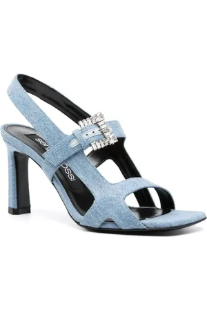 Sergio Rossi Slippers & Mules - Sandals Blue in