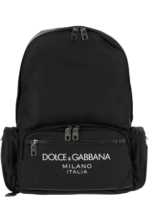 Dolce & Gabbana Rugzakken - Nylon Backpack With Logo in