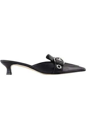 Aeyde Slippers & Mules - Danielle Sandals - Leather - Black in